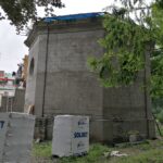 26.07.2023. Kąty Stare. Odbudowa zabytkowej kaplicy św. Anny przy klasztorze oo. sercanów / Fot. Marta Gajda-Kruk - Radio Kielce