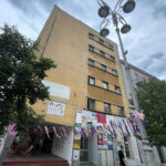 25.07.2023. Kielce. Biurowiec przy ul. Sienkiewicza 76 / Fot. Wiktor Taszłow – Radio Kielce