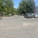 03.07.2023. Sandomierz. Drogi przy szpitalu / Fot. Grażyna Szlęzak - Radio Kielce