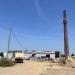 05.07.2023. Włostów. Budowa Świętokrzyskiego Centrum Przedsiębiorczości Rolniczej / Fot. Grażyna Szlęzak - Radio Kielce