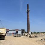 05.07.2023. Włostów. Budowa Świętokrzyskiego Centrum Przedsiębiorczości Rolniczej / Fot. Grażyna Szlęzak - Radio Kielce