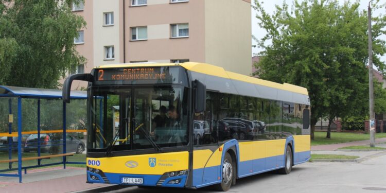 Autobusy hybrydowe na ulicach Pińczowa