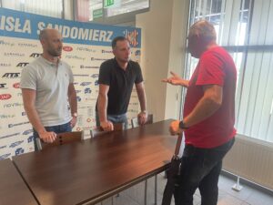 20.07.2023. Sandomierz. Klub Wisła Sandomierz - walne zebranie. / Fot. Grażyna Szlęzak - Radio Kielce.