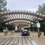 Dach na wiacie na zielonym rynku w Sandomierzu / Fot. Grażyna Szlęzak - Radio Kielce