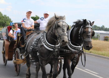 23.07.2023. Pińczów: I Nadnidziańska Parada Karet i Zaprzęgów Konnych. / Fot. Marta Gajda-Kruk - Radio Kielce