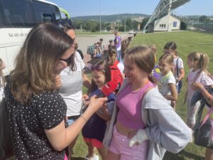 03.07.2023. Kielce. Półkolonie Caritas / Fot. Krzysztof Bujnowicz - Radio Kielce