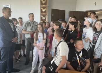 Polskie dzieci z Litwy zwiedzają nasz region