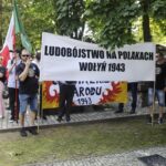 09.07.2023. Kielce. Marsz milczenia w rocznice Rzezi Wołyńskiej. / Fot. Jarosław Kubalski - Radio Kielce.