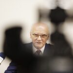 12.07.2023. Kielce. UJK. Konferencja. Na zdjęciu: profesor Stanisław Głuszek, rektor UJK / Fot. Jarosław Kubalski - Radio Kielce