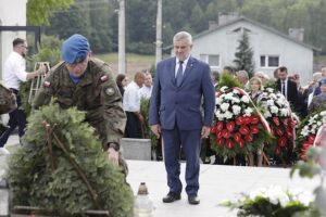 12.07.2023. 80. rocznica pacyfikacji Michniowa. Na zdjęciu: poseł Jan Ardanowski / Fot. Jarosław Kubalski - Radio Kielce