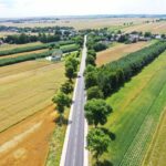 07.07.2023. Łysaków. Oddanie do użytku po modernizacji niemal kilometrowego odcinka drogi wojewódzkiej nr 768 / Fot. Jarosław Kubalski - Radio Kielce