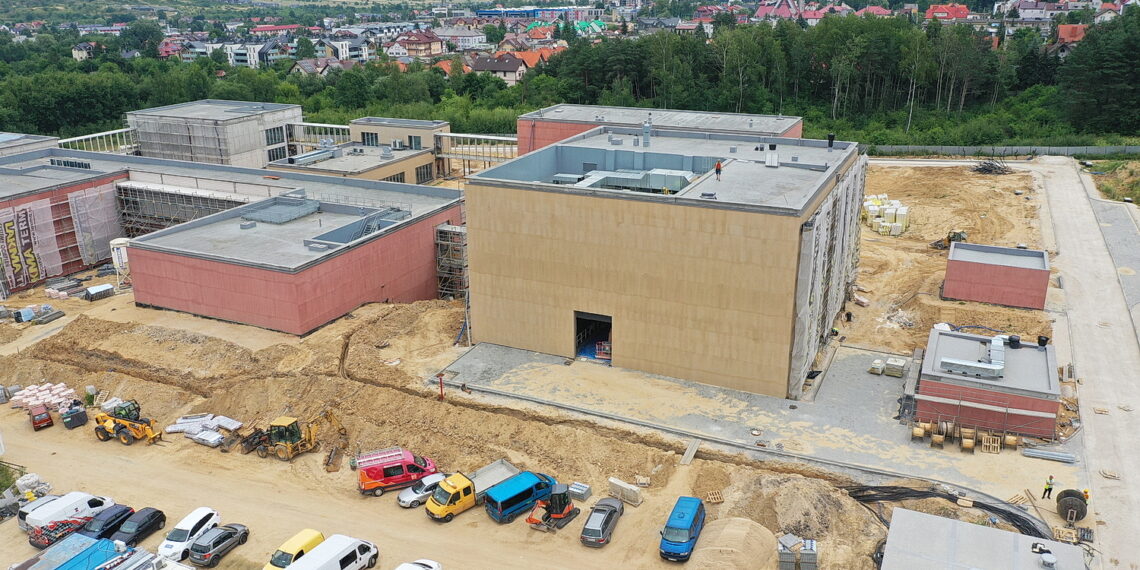 13.07.2023 Kielce. GUM. Kampus laboratoryjny Głównego Urzędu Miar w budowie / Fot. Jarosław Kubalski - Radio Kielce