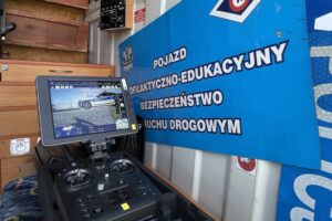 04.07.2023. Jaworznia. Policyjna kontrola / Fot. Paulina Michta - Radio Kielce