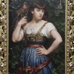 Jan Matejko. Portret córki Heleny z Krogulcem / Fot. Jarosław Kubalski - Radio Kielce