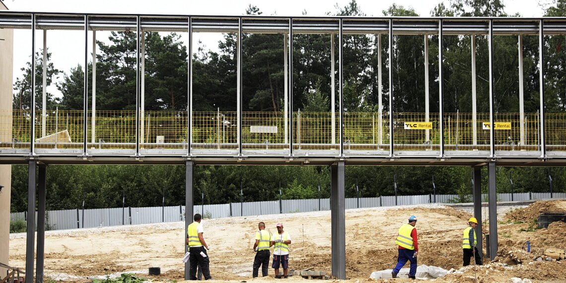 13.07.2023 Kielce. GUM. Kampus laboratoryjny Głównego Urzędu Miar w budowie / Fot. Jarosław Kubalski - Radio Kielce