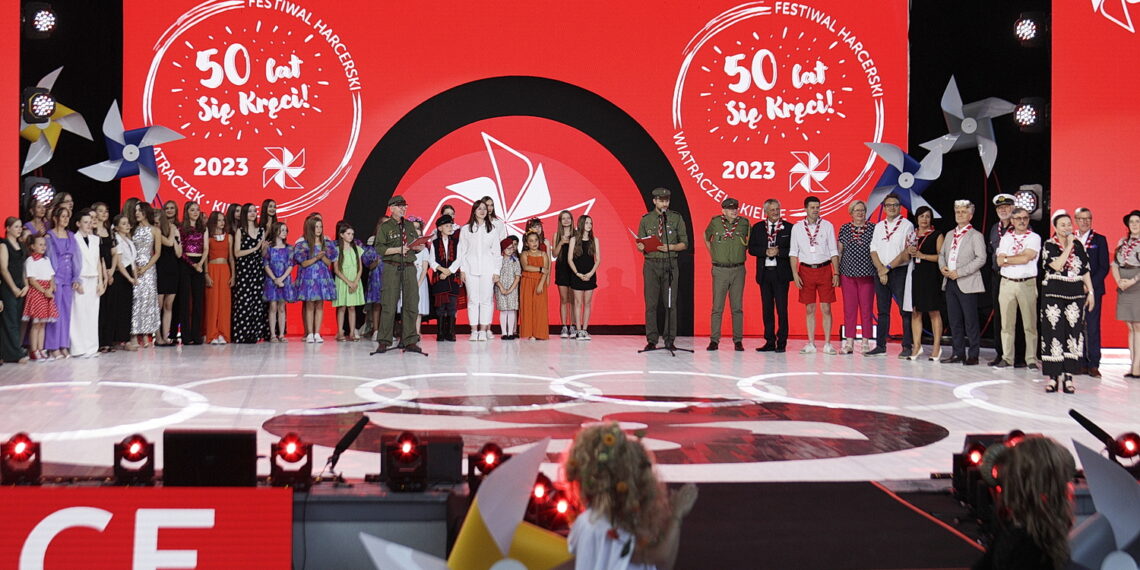 15.07.2023 Kielce. Kadzielnia. Festiwal Harcerski / Fot. Jarosław Kubalski - Radio Kielce