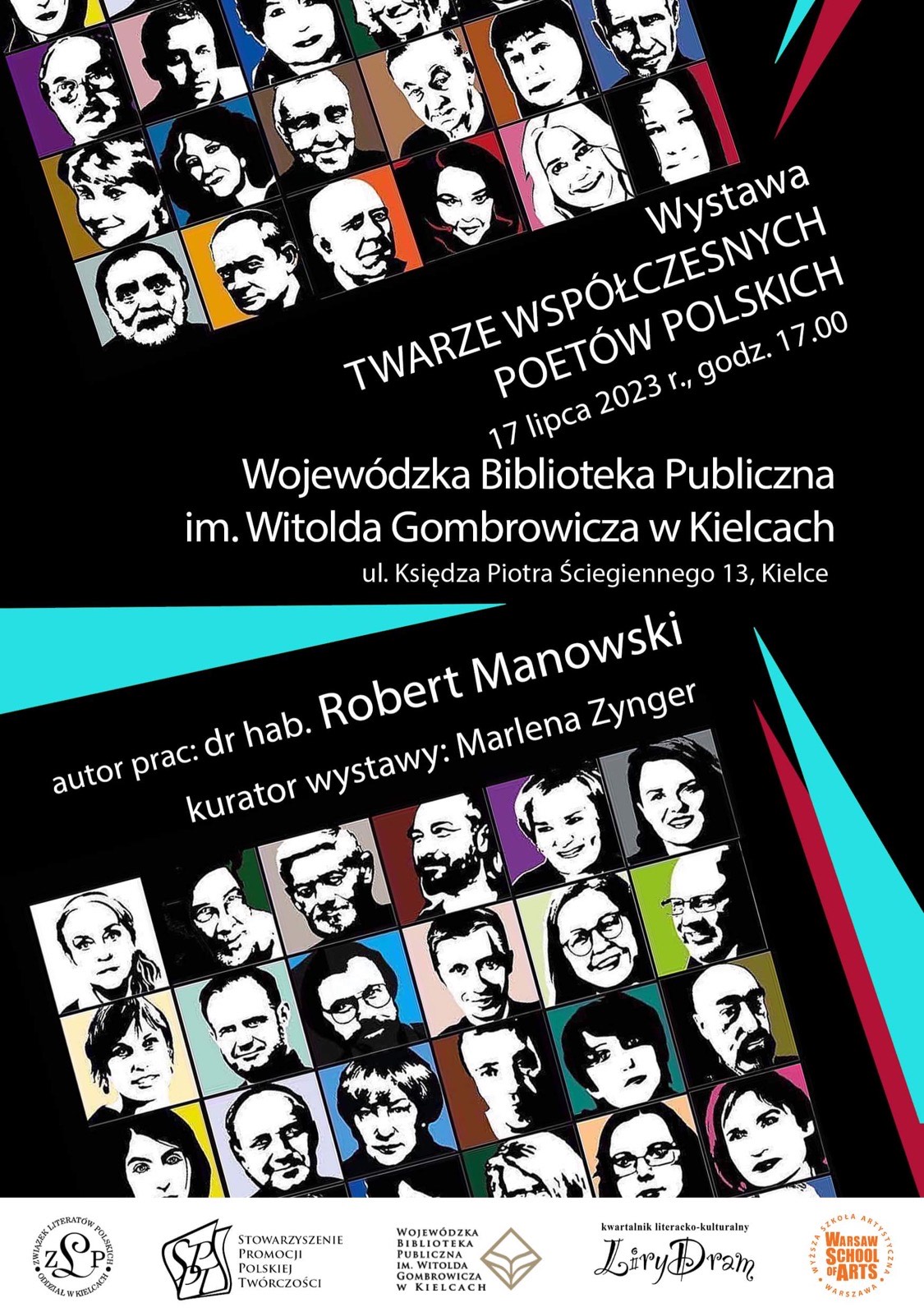„Twarze współczesnych poetów polskich” w bibliotece w Kielcach - Radio Kielce