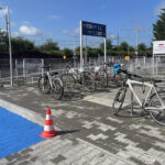 27.07.2023. Rykoszyn. Przystanek kolejowy po gruntownej modernizacji / Fot. Dionizy Krawczyński – Radio Kielce