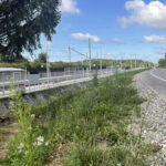 27.07.2023. Rykoszyn. Przystanek kolejowy po gruntownej modernizacji / Fot. Dionizy Krawczyński – Radio Kielce