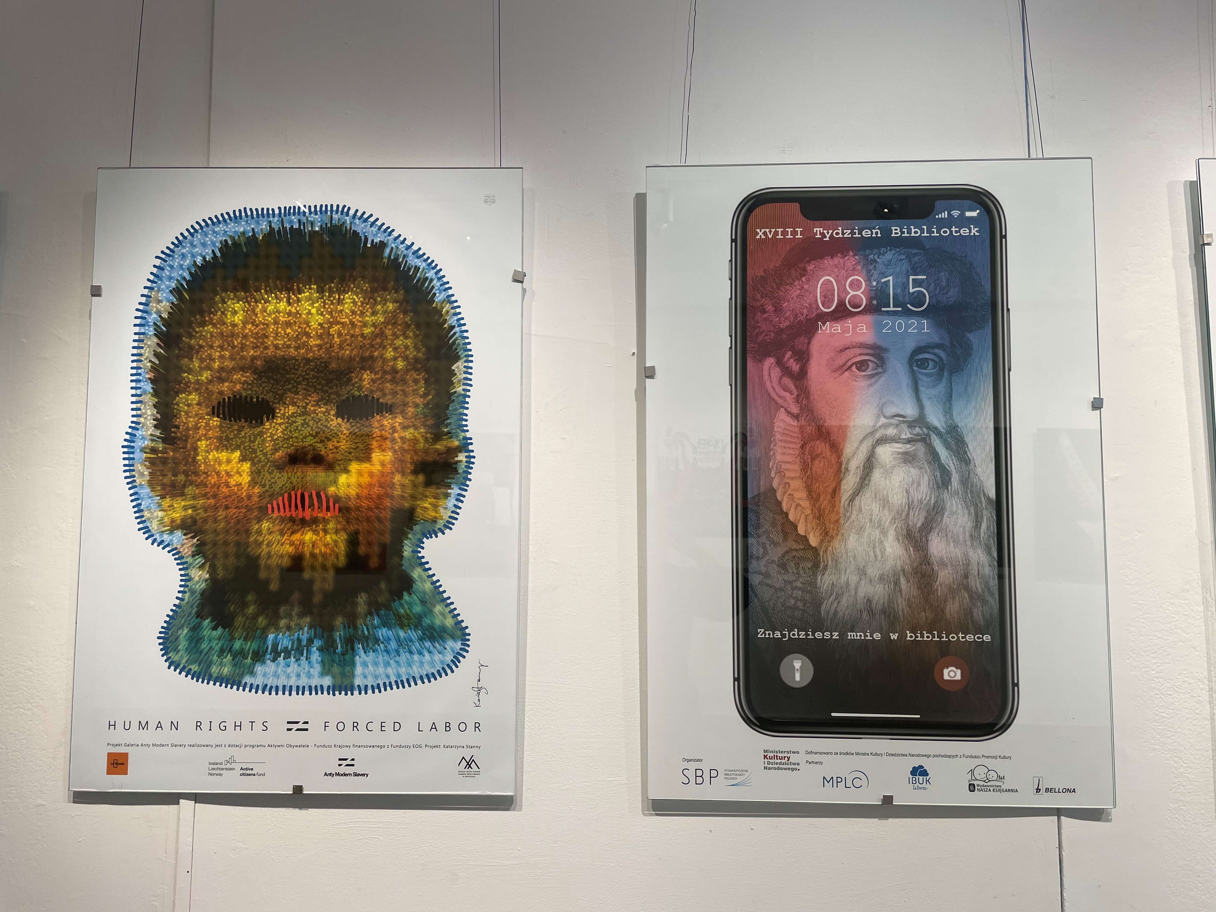 W sandomierskim BWA wystawa plakatów Katarzyny Stanny