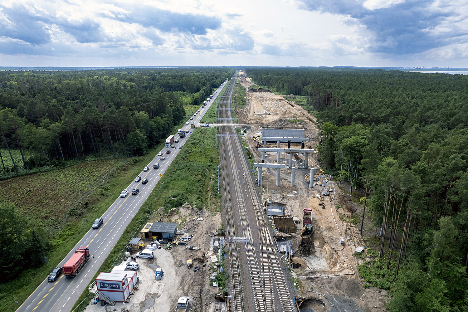 Budowa trasy ekspresowej S3 Świnoujście - Troszyn / źródło: GDDKIA