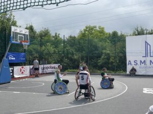 01.07.2023. Małogoszcz. V edycja turnieju Małogoszcz Basketball Cup. / Fot. Paulina Michta - Radio Kielce.