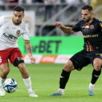 04.08.2023. 3. kolejka PKO BP Ekstraklasy: ŁKS Łódź - Korona Kielce / Fot. Marian Zubrzycki - PAP