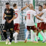 04.08.2023. 3. kolejka PKO BP Ekstraklasy: ŁKS Łódź - Korona Kielce / Fot. Marian Zubrzycki - PAP