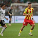 Starali się, ale znów przegrali. Trzecia z rzędu porażka Korony - Radio Kielce 20.08.2023. Warszawa. 5. kolejka PKO BP Ekstraklasy Legia Warszawa - Korona Kielce / Fot. Leszek Szymański - PAP