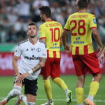 Starali się, ale znów przegrali. Trzecia z rzędu porażka Korony - Radio Kielce 20.08.2023. Warszawa. 5. kolejka PKO BP Ekstraklasy Legia Warszawa - Korona Kielce / Fot. Leszek Szymański - PAP