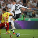 Starali się, ale znów przegrali. Trzecia z rzędu porażka Korony - Radio Kielce 20.08.2023. Warszawa. 5. kolejka PKO BP Ekstraklasy Legia Warszawa - Korona Kielce / Fot. Leszek Szymański - PAP