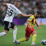 Starali się, ale znów przegrali. Trzecia z rzędu porażka Korony - Radio Kielce 20.08.2023. Warszawa. 5. kolejka PKO BP Ekstraklasy Legia Warszawa - Korona Kielce / Fot. Leszek Szymański - PAP