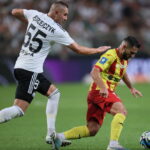 Starali się, ale znów przegrali. Trzecia z rzędu porażka Korony - Radio Kielce 20.08.2023. Warszawa. 5. kolejka PKO BP Ekstraklasy Legia Warszawa - Korona Kielce / Fot. Leszek Szymański - PAP