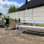 16.08.2023. Wolica. Budowa placu zabaw / Fot. Urząd Miasta i Gminy w Chęcinach