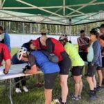 12.08.2023. Zagnańsk. V Rajd Rowerowy Szlakiem Brygady Świętokrzyskiej NSZ / Fot. Magdalena Galas-Klusek - Radio Kielce