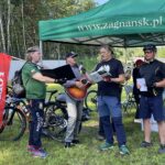 12.08.2023. Zagnańsk. V Rajd Rowerowy Szlakiem Brygady Świętokrzyskiej NSZ / Fot. Magdalena Galas-Klusek - Radio Kielce