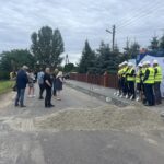 03.08.2023. Koprzywnica. Przebudowa ulicy Sandomierskiej / Fot. Grażyna Szlęzak- Radio Kielce