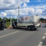 10.08.2023. Domaszowice. Wypadek / Fot. KM PSP Kielce