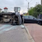 28.08.2023. Osiny. Wypadek / źródło: KP PSP Starachowice