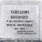 02.08.2023. Działoszyce. Pomnik Tadeusza Kościuszki / Fot. Marta Gajda-Kruk – Radio Kielce