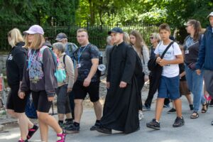 08.08.2023 Końskie. 45. Piesza Pielgrzymka Radomska / Fot. Magdalena Galas-Klusek – Radio Kielce