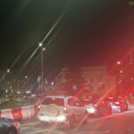 19.08.2023. Kielce. Aleja IX Wieków Kielc z tymczasową organizacją ruchu. / Fot. Dionizy Krawczyński – Radio Kielce