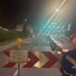 19.08.2023. Kielce. Aleja IX Wieków Kielc z tymczasową organizacją ruchu. / Fot. Dionizy Krawczyński – Radio Kielce