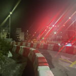 19.08.2023. Kielce. Aleja IX Wieków Kielc z tymczasową organizacją ruchu. / Fot. Dionizy Krawczyński – Radio Kielce