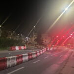 19.08.2023. Kielce. Aleja IX Wieków Kielc z tymczasową organizacją ruchu. / Fot. Dionizy Krawczyński – Radio Kielce