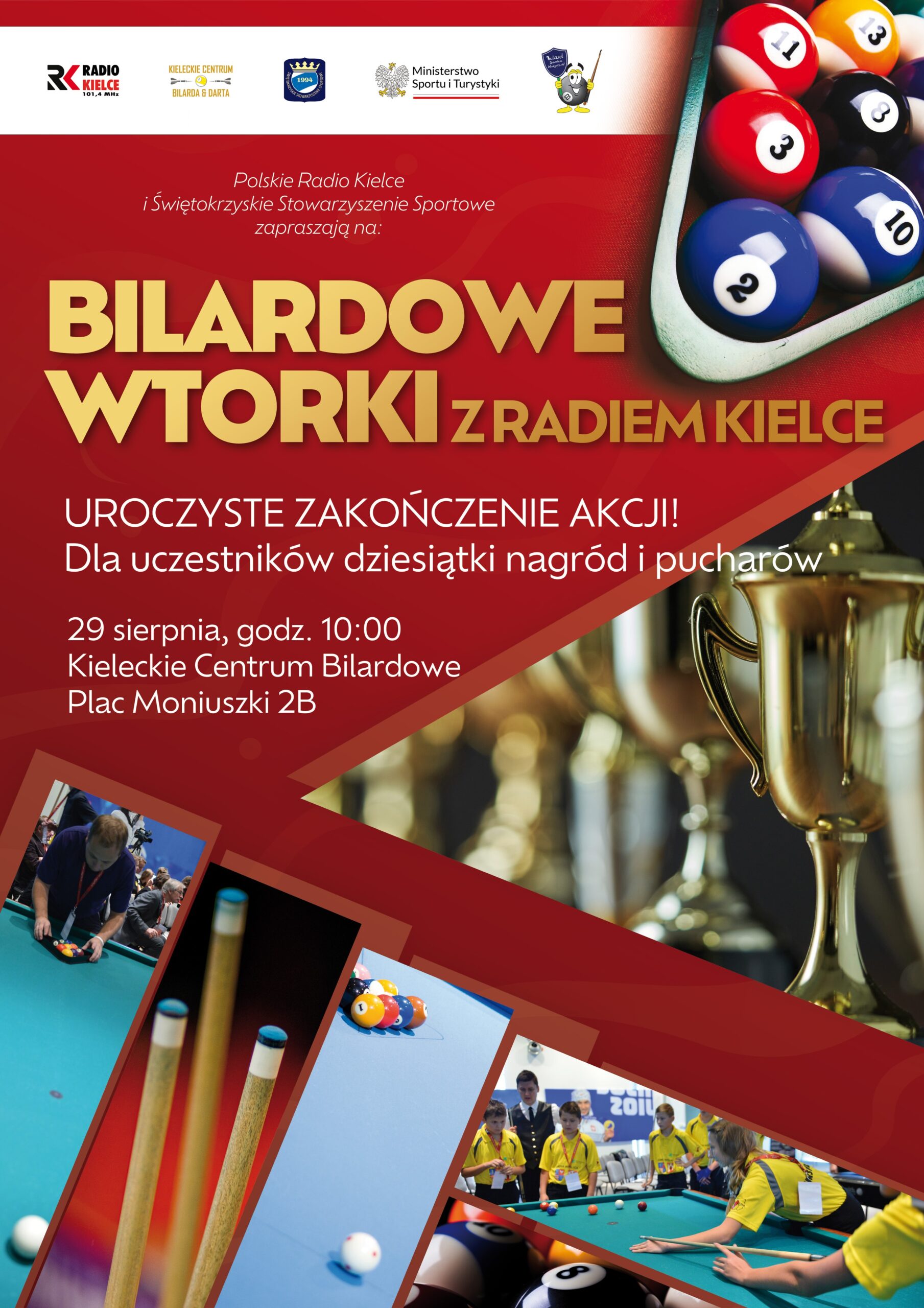 Już we wtorek wielki finał „Bilardowych Wtorków z Radiem Kielce” - Radio Kielce