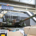 28.08.2023. Kielce. Targi Kielce. Koreański czołg K2, który będzie można zobaczyć podczas XXXI Międzynarodowego Salonu Przemysłu Obronnego / Fot. Wiktor Taszłow – Radio Kielce