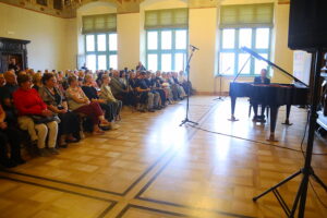 05.08.2023. Kielce. Dawny Pałac Biskupów Krakowskich. Koncert z cyklu „Chopinowskie Inspiracje” / Fot. Wiktor Taszłow - Radio Kielce