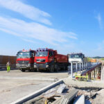 31.07.2023. Budowa trasy S7 Moczydło – Miechów / źródło: GDDKiA