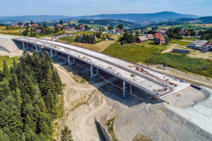 Budowa drogi krajowej nr 47 Rdzawka - Nowy Targ / źródło: GDDKiA